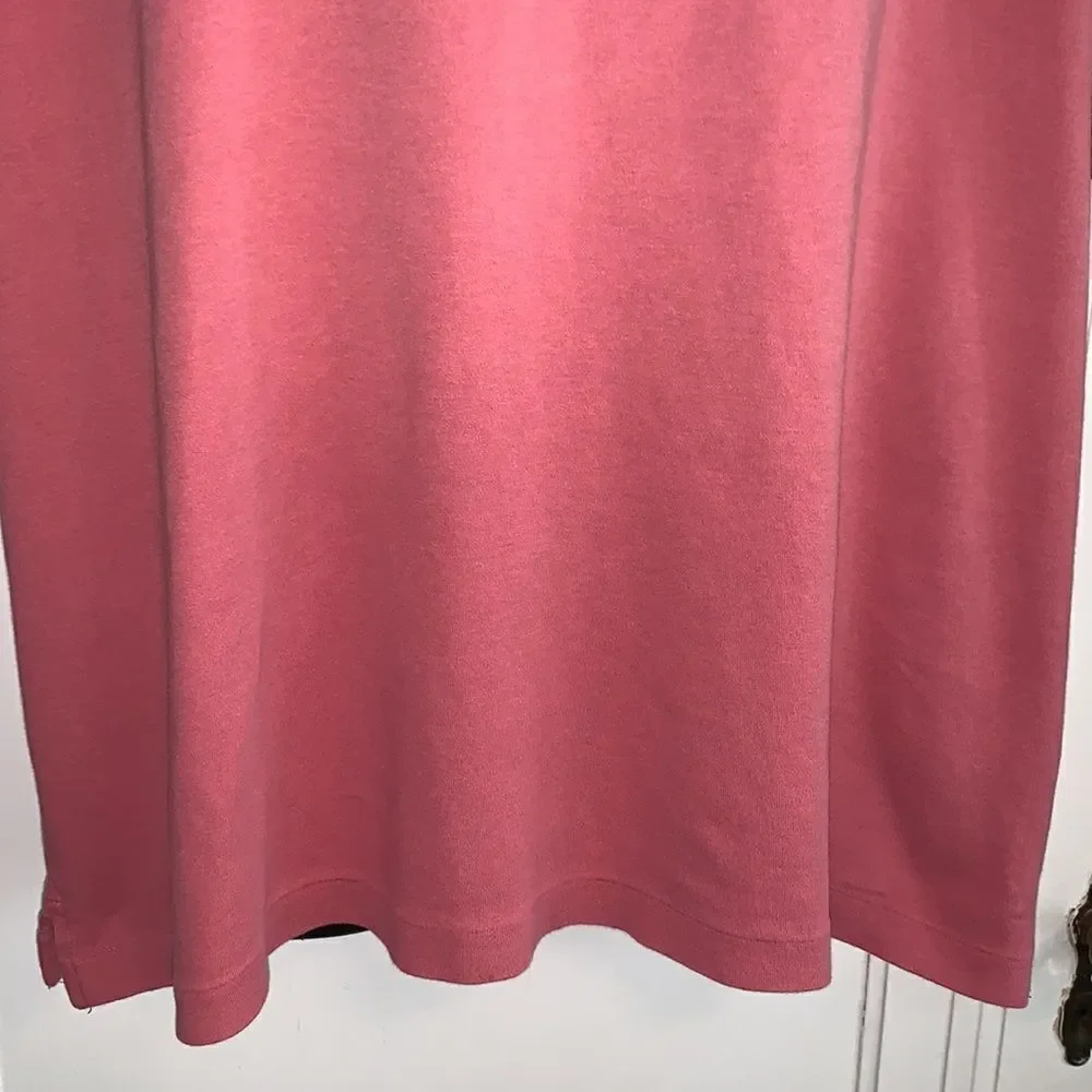 G.H. Bass & Co.‎ pink cotton polo shirt